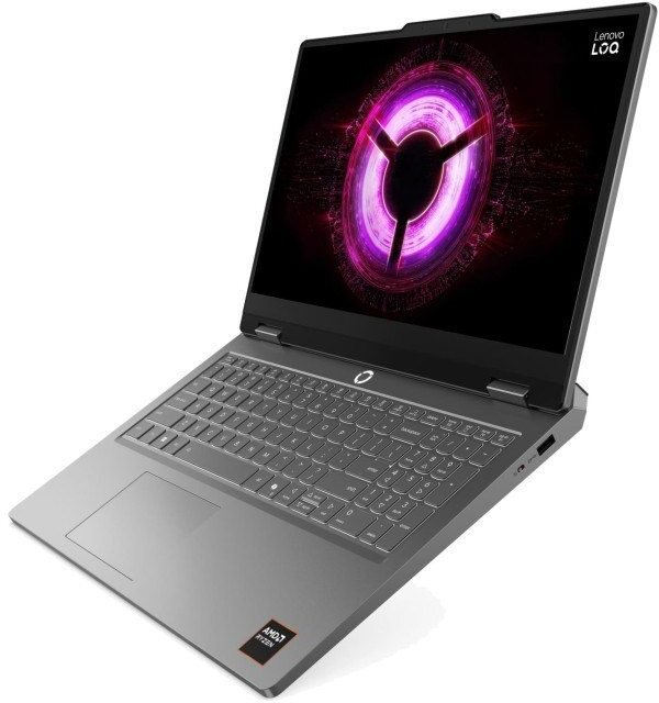 Laptop Lenovo LOQ, 15.6" Full HD, AMD Ryzen™ 7 170 pana la 4.75 GHz, 16 GB RAM DDR5 4800, 512 GB SSD, NVIDIA® GeForce® RTX 5050 8 GB, Windows 11 Home, Luna Grey [4]