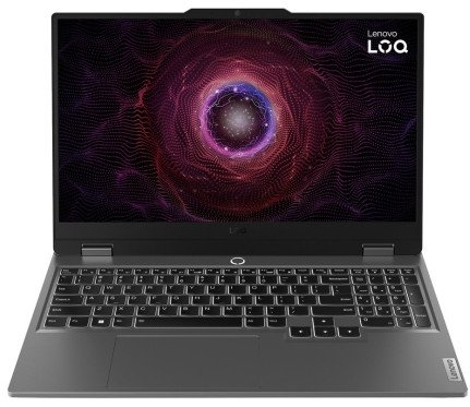Laptop Lenovo LOQ, 15.6" Full HD, AMD Ryzen™ 7 7535HS pana la 4.5 GHz, 24 GB RAM DDR5 4800, 512 GB SSD, NVIDIA® GeForce® RTX 4060 8 GB, Windows 11 Home, Luna Grey [1]