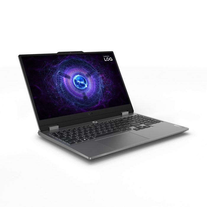 Laptop Lenovo LOQ, 15.6" Full HD, Intel® Core™ i5 12450HX pana la 4.4 GHz, 16 GB RAM DDR5 4800, 512 GB SSD, NVIDIA® GeForce® RTX 4050 6 GB, Windows 11 Home, Luna Grey [2]