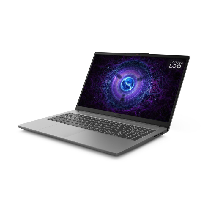 Laptop Lenovo LOQ, 15.6" Full HD, Intel® Core™ i5 12450HX pana la 4.4 GHz, 16 GB RAM DDR5 4800, 512 GB SSD, NVIDIA® GeForce® RTX 2050 4 GB, Free Dos, Luna Grey [3]