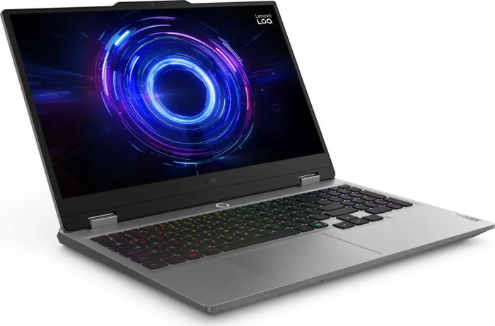 Laptop Lenovo LOQ, 15.6" Full HD, Intel® Core™ i5 13450HX pana la 4.6 GHz, 16 GB RAM DDR5 4800, 1 TB SSD, NVIDIA® GeForce® RTX 5060 8 GB, Free Dos, Luna Grey [2]
