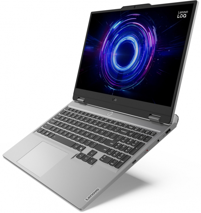 Laptop Lenovo LOQ, 15.6" Full HD, Intel® Core™ i5 13450HX pana la 4.6 GHz, 16 GB RAM DDR5 4800, 1 TB SSD, NVIDIA® GeForce® RTX 5050 8 GB, Windows 11 Home, Luna Grey [4]