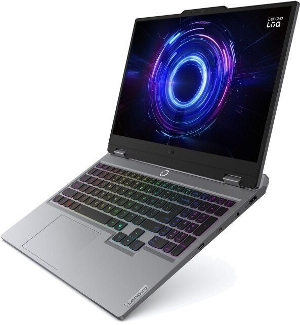 Laptop Lenovo LOQ, 15.6" Full HD, Intel® Core™ i5 13450HX pana la 4.6 GHz, 16 GB RAM DDR5 4800, 512 GB SSD, NVIDIA® GeForce® RTX 5060 8 GB, Free Dos, Luna Grey [5]