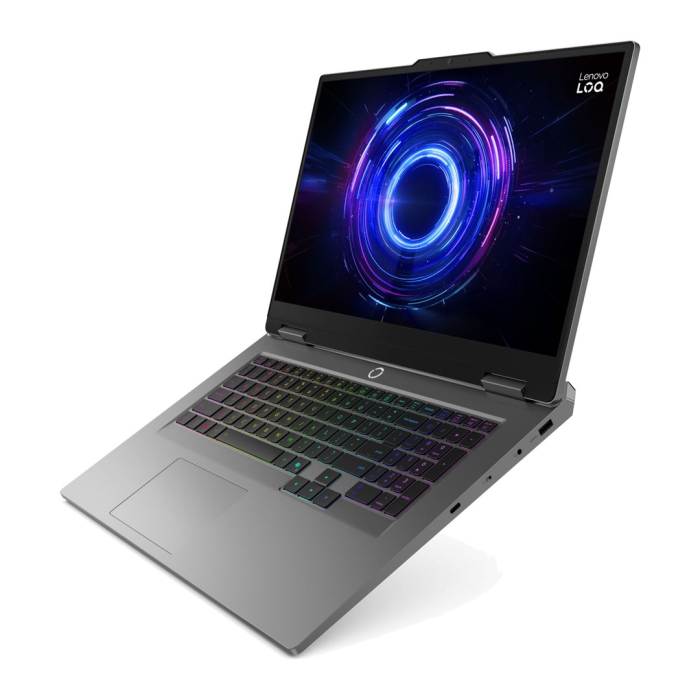 Laptop Lenovo LOQ, 17.3" Full HD, Intel® Core™ i5 13450HX pana la 4.6 GHz, 16 GB RAM DDR5 4800, 1 TB SSD, NVIDIA® GeForce® RTX 5050 8 GB, Windows 11 Home, Luna Grey [6]