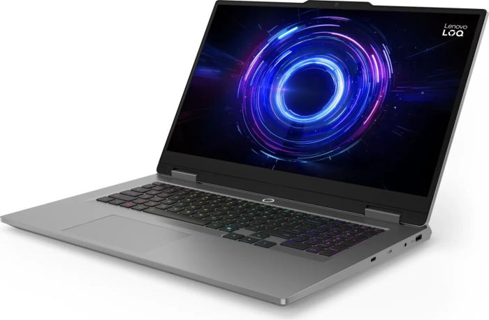 Laptop Lenovo LOQ, 17.3" Full HD, Intel® Core™ i5 13450HX pana la 4.6 GHz, 16 GB RAM DDR5 4800, 512 GB SSD, NVIDIA® GeForce® RTX 5050 8 GB, Windows 11 Home, Luna Grey [3]