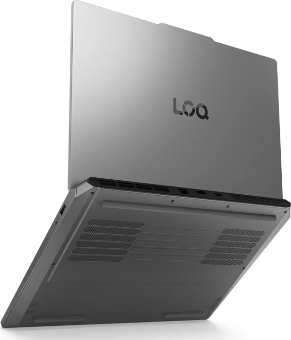 Laptop Lenovo LOQ Essential, 15.6" Full HD, AMD Ryzen™ 5 150 pana la 4.55 GHz, 16 GB RAM DDR5 4800, 512 GB SSD, NVIDIA® GeForce® RTX 5060 8 GB, Windows 11 Home, Luna Grey [7]