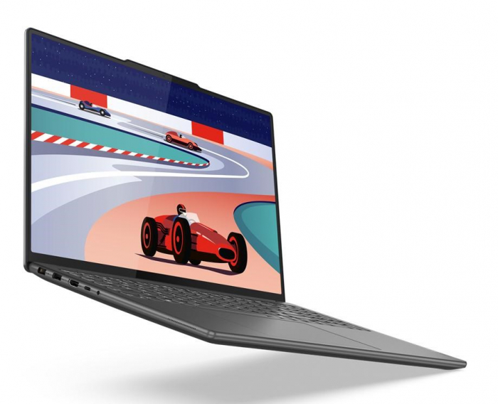 Laptop Lenovo Slim Pro 9, 16" 3.2K Touchscreen, Intel® Core™ i9 13905H pana la 5.4 GHz, 32 GB RAM LPDDR5x 6400, 1 TB SSD, NVIDIA® GeForce® RTX 4050 6 GB, Windows 11 Home, Storm Grey [2]