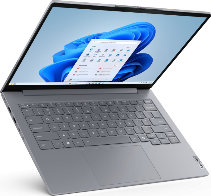 Laptop Lenovo ThinkBook 14 G8 IRL, 14" WUXGA, Intel® Core™ 7 240H pana la 5.2 GHz, 16 GB RAM DDR5 5600, 512 GB SSD, Intel Graphics, Windows 11 Pro, Arctic Grey [5]