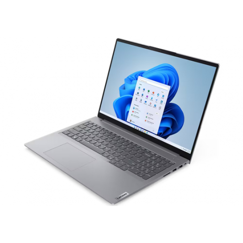 Laptop Lenovo ThinkBook 16, 16" WUXGA, AMD Ryzen™ 7 7730U pana la 4.5 GHz, 16 GB RAM DDR4 3200, 512 GB SSD, AMD Radeon Graphics, Windows 11 Pro, Arctic Grey [2]