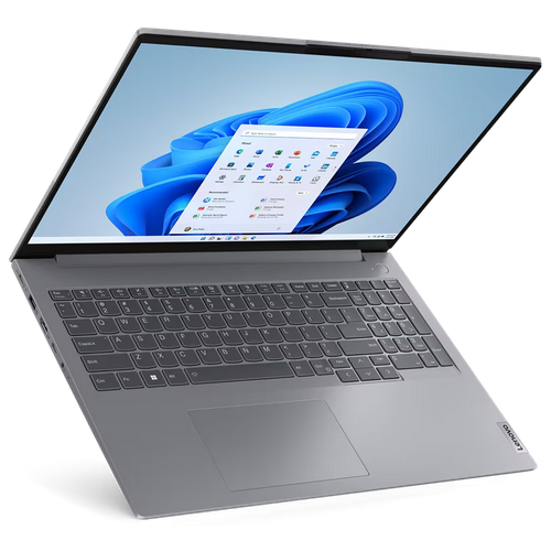 Laptop Lenovo ThinkBook 16, 16" WUXGA, Intel® Core™ i3 1315U pana la 4.5 GHz, 16 GB RAM DDR5 5200, 512 GB SSD, Intel® UHD Graphics, Windows 11 Pro, Arctic Grey [3]