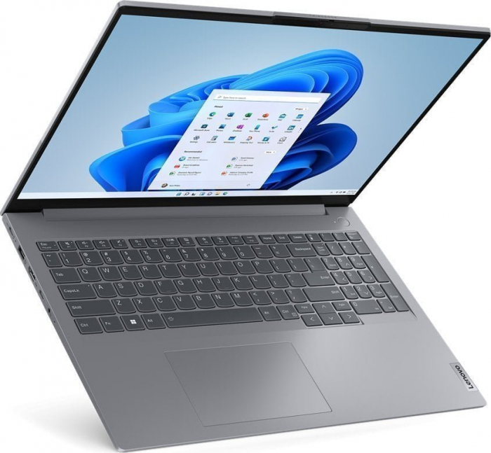 Laptop Lenovo ThinkBook 16 G6 IRL, 16" WUXGA, Intel® Core™ i5 13420H pana la 4.6 GHz, 16 GB RAM DDR5 5200, 512 GB SSD, Intel® UHD Graphics, Windows 11 Pro, Arctic Grey [2]