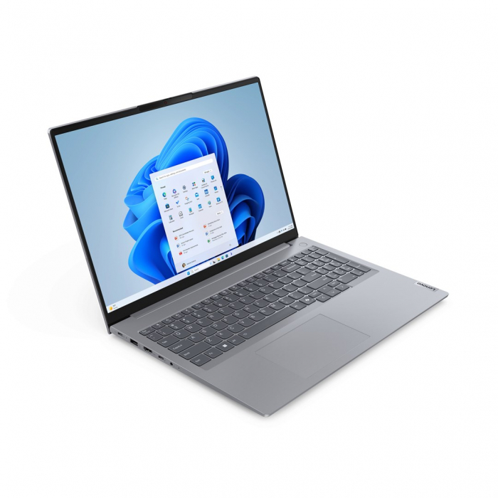 Laptop Lenovo ThinkBook 16 G7 IML, 16" WUXGA, Intel® Core™ Ultra 5 125U pana la 4.3 GHz, 16 GB RAM LPDDR5 5600, 512 GB SSD, Intel Graphics, Windows 11 Pro, Arctic Grey [2]