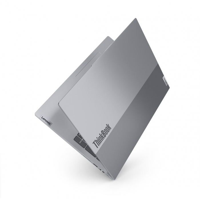 Laptop Lenovo ThinkBook 16 G7 IML, 16" WUXGA, Intel® Core™ Ultra 5 125U pana la 4.3 GHz, 16 GB RAM LPDDR5 5600, 512 GB SSD, Intel Graphics, Windows 11 Pro, Arctic Grey [8]