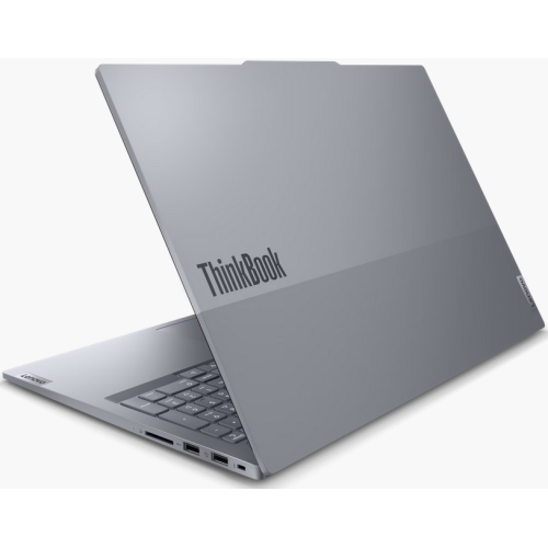 Laptop Lenovo ThinkBook 16 G7 QOY, 16" WUXGA, Qualcomm Snapdragon X Plus X1P-42-100 pana la 3.4 GHz, 32 GB RAM LPDDR5x 8448, 512 GB SSD, Qualcomm Adreno GPU, Windows 11 Pro, Luna Grey [7]
