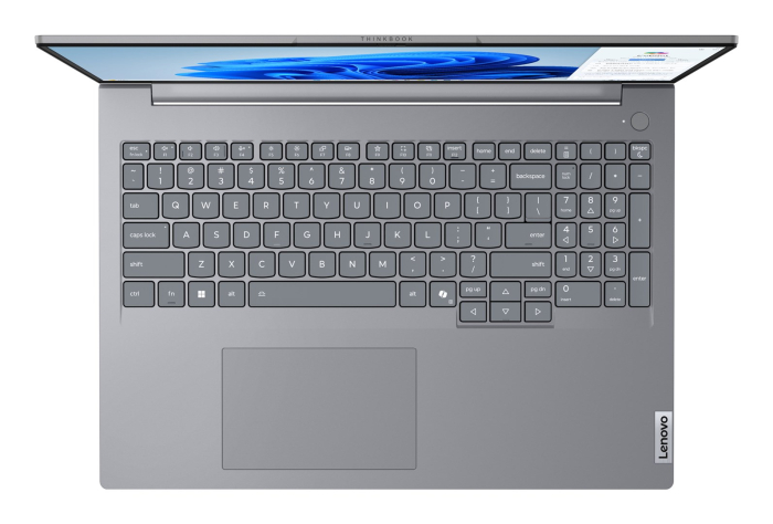 Laptop Lenovo ThinkBook 16 G8, 16" WUXGA, Intel® Core™ Ultra 7 255H pana la 5.1 GHz, 32 GB RAM DDR5 5600, 1 TB SSD, Intel Arc Graphics, Windows 11 Pro, Arctic Grey [5]
