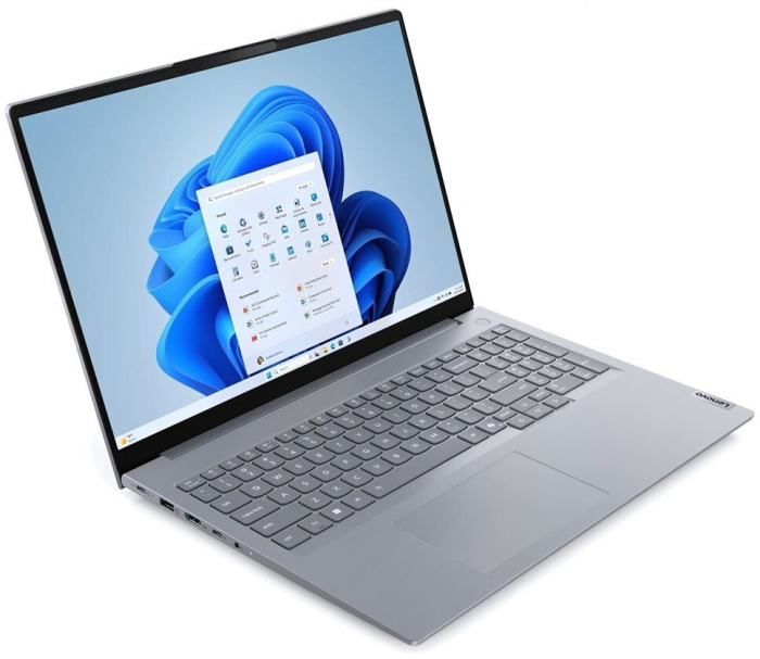 Laptop Lenovo ThinkBook 16 G8 IAL, 16" WUXGA, Intel® Core™ Ultra 5 225U pana la 4.8 GHz, 16 GB RAM DDR5 5600, 512 GB SSD, Intel® Graphics, Windows 11 Pro, Arctic Grey [2]
