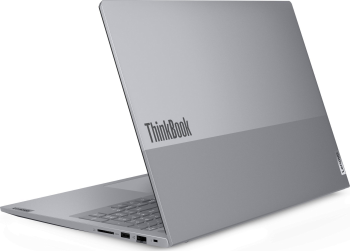 Laptop Lenovo ThinkBook 16 G8 IRL, 16" WUXGA, Intel® Core™ i5 13420H pana la 4.6 GHz, 16 GB RAM DDR5 5600, 512 GB SSD, Intel® UHD Graphics, Windows 11 Pro, Arctic Grey [6]