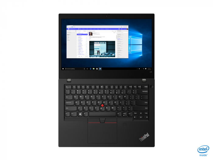 Laptop Lenovo ThinkPad, 14" Full HD, Intel® Core™ i3 10110U pana la 4.1 GHz, 8 GB RAM DDR4, 256 GB SSD, Windows 10 Home, Black [4]