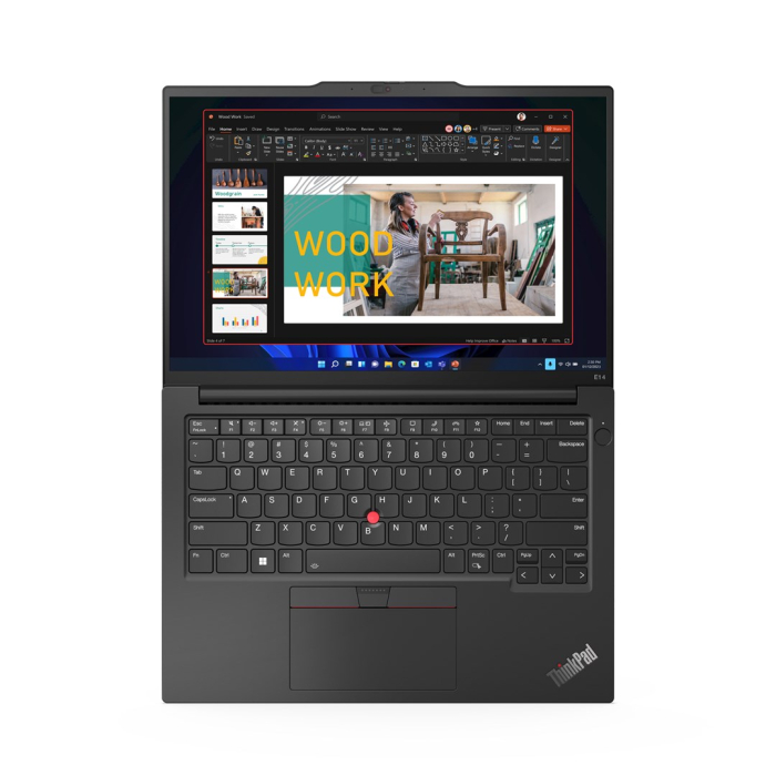 Laptop Lenovo ThinkPad E14 G5, 14" WUXGA Touchscreen, Intel® Core™ i7 1355U pana la 5 GHz, 16 GB RAM DDR4 3200, 512 GB SSD, Intel Iris Xᵉ Graphics, Windows 11 Pro, Graphite Black [4]