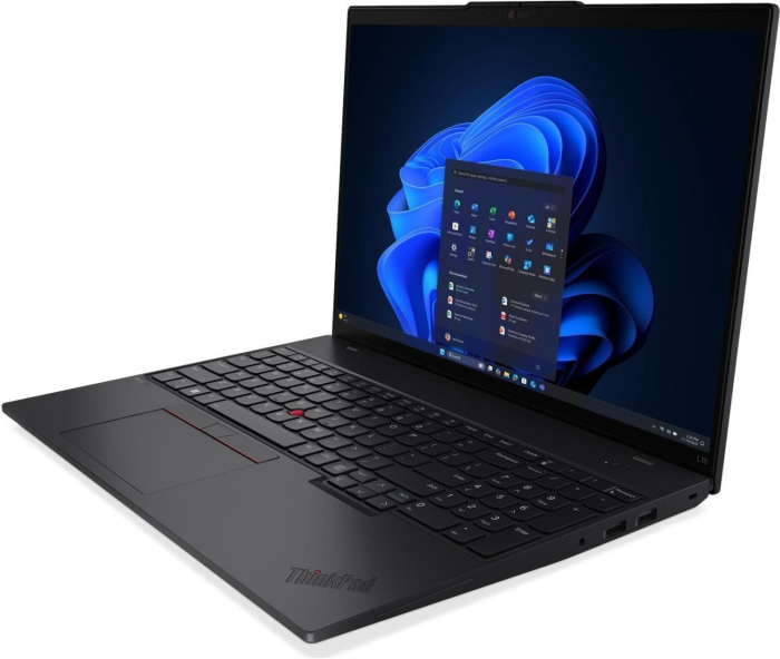 Laptop Lenovo ThinkPad L16 G2, 16" WUXGA, Intel® Core™ Ultra 5 225U pana la 4.8 GHz, 16 GB RAM DDR5 5600, 512 GB SSD, Intel® Graphics, Windows 11 Pro, Black [3]