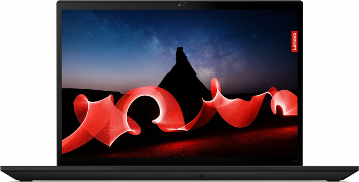 Laptop Lenovo ThinkPad T16 G2, 16" WUXGA, AMD Ryzen™ 5 PRO 7540U pana la 4.9 GHz, 16 GB RAM LPDDR5x 6400, 512 GB SSD, AMD Radeon 740M, Windows 11 Pro, Thunder Black [1]