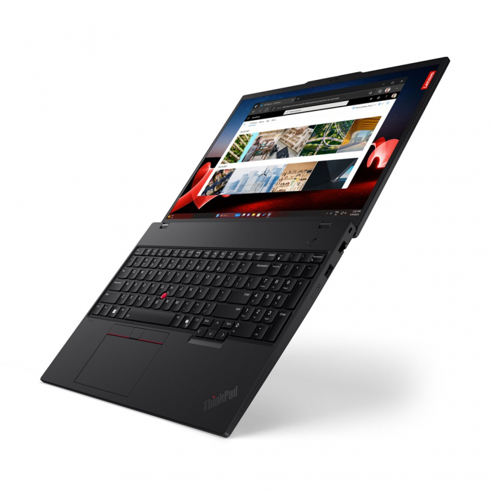 Laptop Lenovo ThinkPad T16 G3, 16" WUXGA Touchscreen, Intel® Core™ Ultra 5 125U pana la 4.3 GHz, 16 GB RAM DDR5 5600, 512 GB SSD, Intel Graphics, Windows 11 Pro, Black [2]