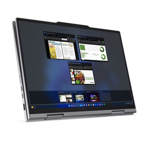 Laptop Lenovo ThinkPad X1 G9, 14" WUXGA Touchscreen, Intel® Core™ Ultra 7 155U pana la 4.8 GHz, 32 GB RAM LPDDR5x 6400, 1 TB SSD, Intel Graphics, Windows 11 Pro, Grey [2]