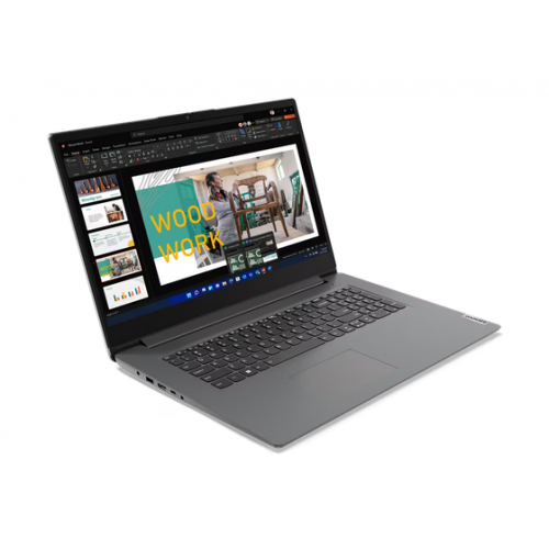 Laptop Lenovo V V17, 17.3" Full HD, Intel® Core™ i7 1355U pana la 5 GHz, 16 GB RAM DDR4 3200, 512 GB SSD, Intel Iris Xᵉ Graphics, Windows 11 Pro, Iron Grey [3]