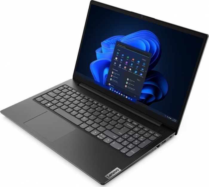 Laptop Lenovo V15, 15.6" Full HD, Intel® Core™ i7 1355U pana la 5 GHz, 16 GB RAM DDR4 3200, 512 GB SSD, Intel Iris Xᵉ Graphics, Windows 11 Pro, Business Black [2]