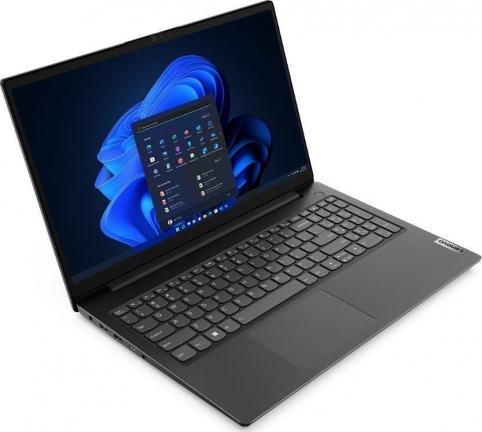 Laptop Lenovo V15, 15.6" Full HD, Intel® Core™ i7 1355U pana la 5 GHz, 16 GB RAM DDR4 3200, 512 GB SSD, Intel Iris Xᵉ Graphics, Windows 11 Pro, Business Black [3]