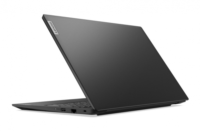 Laptop Lenovo V15 G4 AMN, 15.6" Full HD, AMD Ryzen™ 3 7320U pana la 4.1 GHz, 8 GB RAM LPDDR5 5500, 256 GB SSD, AMD Radeon 610M, Free Dos, Business Black [6]