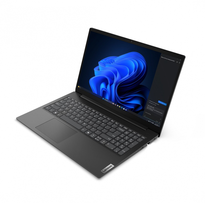 Laptop Lenovo V15 G5 IRL, 15.6" Full HD, Intel® Core™ 5 120U pana la 5 GHz, 16 GB RAM DDR5 5200, 512 GB SSD, Intel Graphics, Windows 11 Home, Business Black [3]