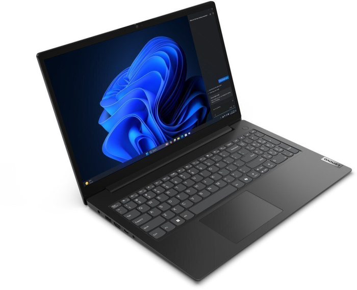 Laptop Lenovo V15 G5 IRL, 15.6" Full HD, Intel® Core™ i3 1315U pana la 4.5 GHz, 8 GB RAM DDR5 5200, 512 GB SSD, Intel® UHD Graphics, Free Dos, Business Black [2]