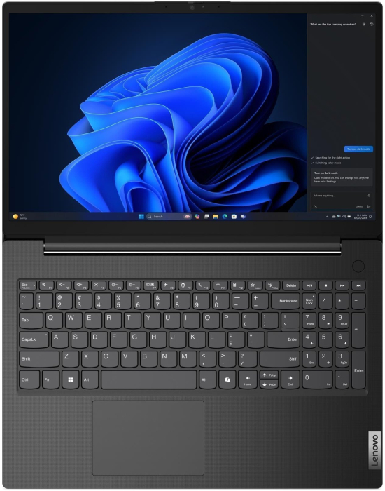 Laptop Lenovo V15 G5 IRL, 15.6" Full HD, Intel® Core™ i7 13620H pana la 4.9 GHz, 16 GB RAM DDR5 5200, 512 GB SSD, Intel® UHD Graphics, Windows 11 Pro, Business Black [4]