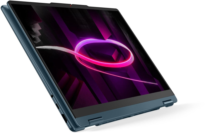 Laptop Lenovo Yoga 7 G11, 14" WUXGA Touchscreen, AMD Ryzen™ AI 5 435 pana la 4.5 GHz, 16 GB RAM LPDDR5x 8000, 512 GB SSD, AMD Radeon. Windows 11 Home, Tital Teal [7]