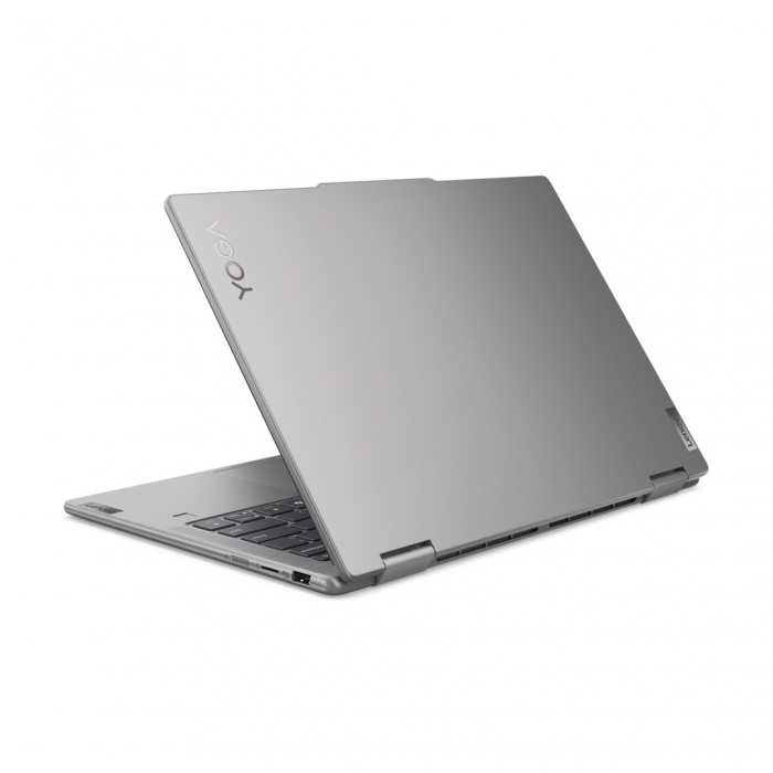 Laptop Lenovo Yoga 7 Hybrid (2-in-1), 14" WUXGA Touchscreen, AMD Ryzen™ 5 8640HS pana la 4.9 GHz, 16 GB RAM LPDDR5x 6400, 1 TB SSD, AMD Radeon 760M, Windows 11 Home, Arctic Grey [10]