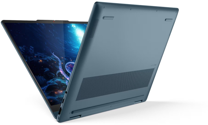 Laptop Lenovo Yoga 7 Hybrid (2-in-1), 14" WUXGA Touchscreen, AMD Ryzen™ AI 5 340 pana la 4.8 GHz, 16 GB RAM LPDDR5 6400, 512 GB SSD, AMD Radeon 840M, Windows 11 Home, Tidal Teal [9]