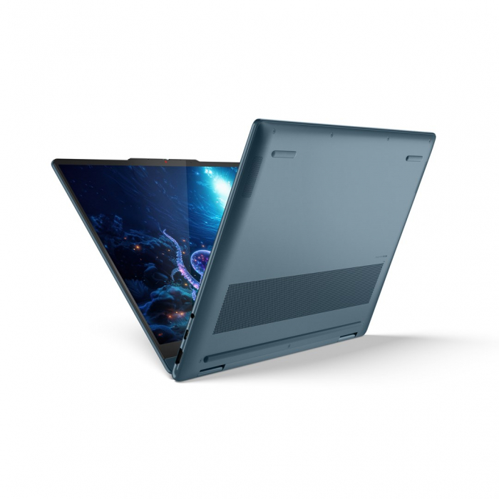 Laptop Lenovo Yoga 7 Hybrid (2-in-1), 14" WUXGA Touchscreen, AMD Ryzen™ AI 5 340 pana la 4.8 GHz, 16 GB RAM LPDDR5x, 512 GB SSD, AMD Radeon 840M, Windows 11 Home, Tidal Teal [4]