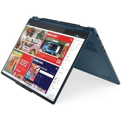 Laptop Lenovo Yoga 7 Hybrid (2-in-1), 14" WUXGA Touchscreen, Intel® Core™ Ultra 5 125H pana la 4.5 GHz, 16 GB RAM LPDDR5x 7467, 512 GB SSD, Intel Arc Graphics, Windows 11 Home, Tidal Teal [6]