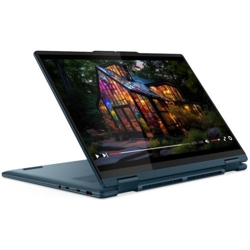 Laptop Lenovo Yoga 7 Hybrid (2-in-1), 14" WUXGA Touchscreen, Intel® Core™ Ultra 5 125H pana la 4.5 GHz, 16 GB RAM LPDDR5x 7467, 512 GB SSD, Intel Arc Graphics, Windows 11 Home, Tidal Teal [3]