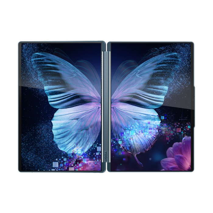 Laptop Lenovo Yoga Book 9, 14" 2.8K Touchscreen, Intel Core Ultra 7 255H pana la 5.1 GHz, 32 GB RAM LPDDR5x 8400, 1 TB SSD, Intel Arc 140T, Windows 11 Pro, Tidal Teal [4]