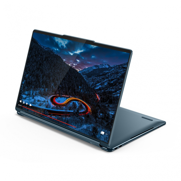 Laptop Lenovo Yoga Book 9, 14" 2.8K Touchscreen, Intel Core Ultra 7 255H pana la 5.1 GHz, 32 GB RAM LPDDR5x 8400, 1 TB SSD, Intel Arc 140T, Windows 11 Pro, Tidal Teal [2]