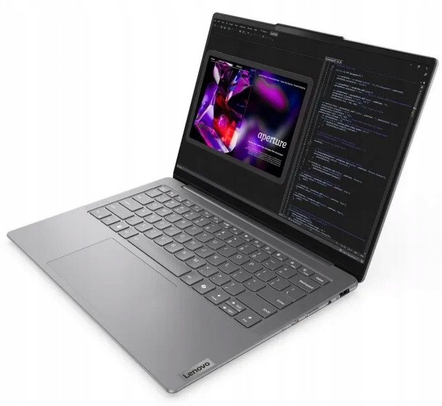 Laptop Lenovo Yoga Slim 7, 14" WUXGA, Intel® Core™ Ultra 5 125H pana la 4.5 GHz, 16 GB RAM LPDDR5x 7467, 1 TB SSD, Intel Arc Graphics, Windows 11 Home, Luna Grey [3]