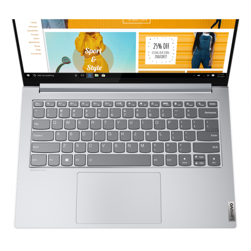Laptop Lenovo Yoga Slim 7 Pro, 14" 2.2K IPS, i7 11370H pana la 4.8 GHz, 16 GB LPDDR4x, 1 TB SSD, Windows 11 Home, Slate Grey [3]
