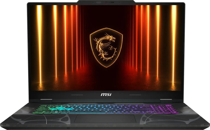 Laptop MSI Cyborg 17, 17.3" Full HD, Intel® Core™ 5 210H pana la 4.8 GHz, 16 GB RAM DDR5 5600, 512 GB SSD, NVIDIA® GeForce® RTX 5050 8 GB, Free Dos, Translucent Black [1]