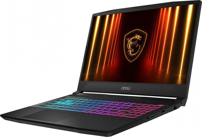 Laptop MSI Katana 15 HX, 15.6" QHD+, Intel® Core™ i7 14650HX pana la 5.2 GHz, 16 GB RAM DDR5 5600, 1 TB SSD, NVIDIA® GeForce® RTX 5070 8 GB, Free Dos, Black [4]