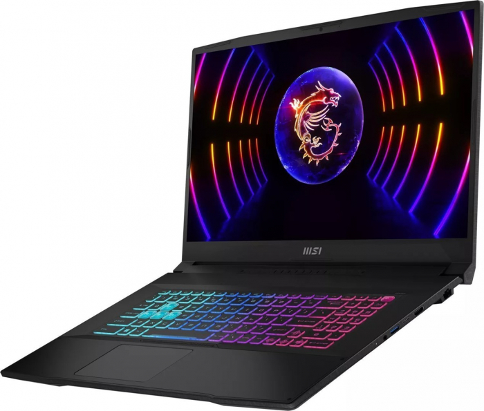 Laptop MSI Katana 17, 15.6" Full HD, Intel® Core™ i7 13620H pana la 4.9 GHz, 16 GB RAM DDR5 5200, 1 TB SSD, NVIDIA GeForce RTX 4050 6 GB, Free Dos, Black [6]