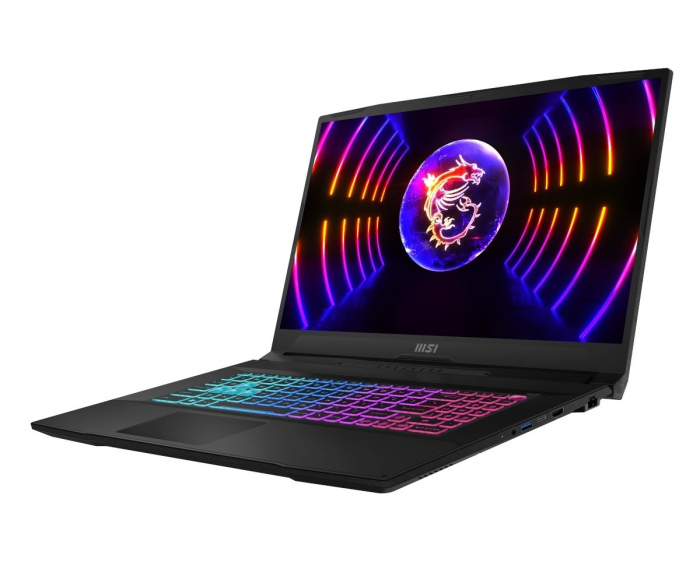 Laptop MSI Katana 17, 17.3" Full HD, Intel® Core™ i5 12450H pana la 4.4 GHz, 16 GB RAM DDR5 4800, 512 GB SSD, NVIDIA® GeForce® RTX 4050 6 GB, Free Dos, Black [3]
