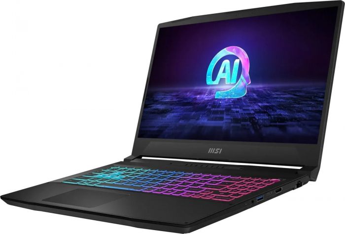 Laptop MSI Katana A15 AI, 15.6" Full HD, AMD Ryzen™ 7 8845HS pana la 5.1 GHz, 16 GB RAM DDR5, 1 TB SSD, NVIDIA® GeForce® RTX 4060 8 GB, Free Dos, Black [3]