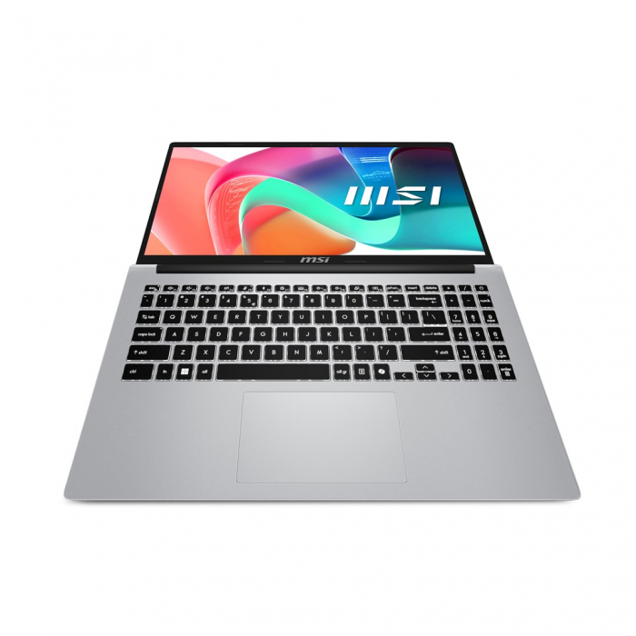 Laptop MSI Modern 15, 15.6" Full HD, Intel® Core™ i7 1355U pana la 5 GHz, 16 GB RAM DDR4 3200, 512 GB SSD, Intel Iris Xᵉ Graphics, Windows 11 Pro, Urban Silver [5]